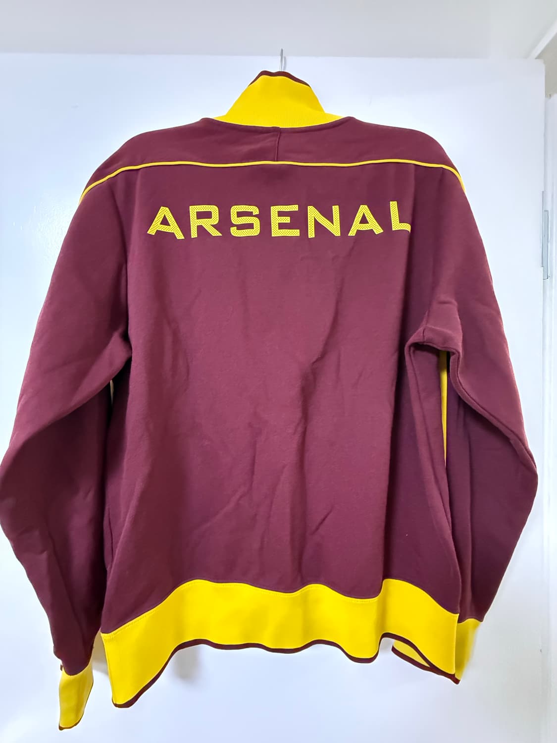 나이키 아스날 버건디 트랙탑 져지 상품이미지2