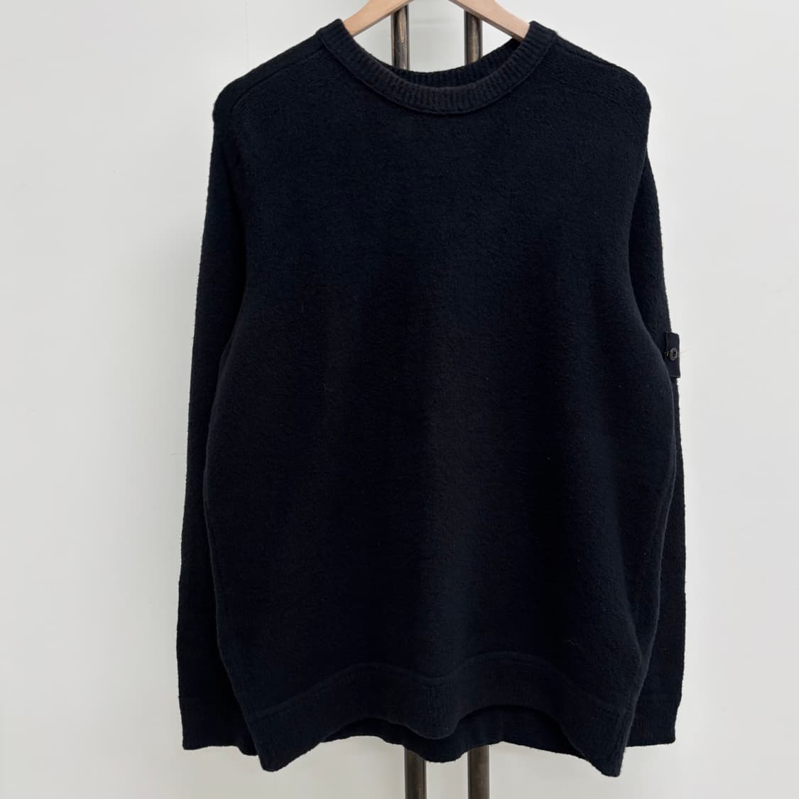 [XXL]스톤아일랜드 와펜패치 부클 니트 상품이미지1