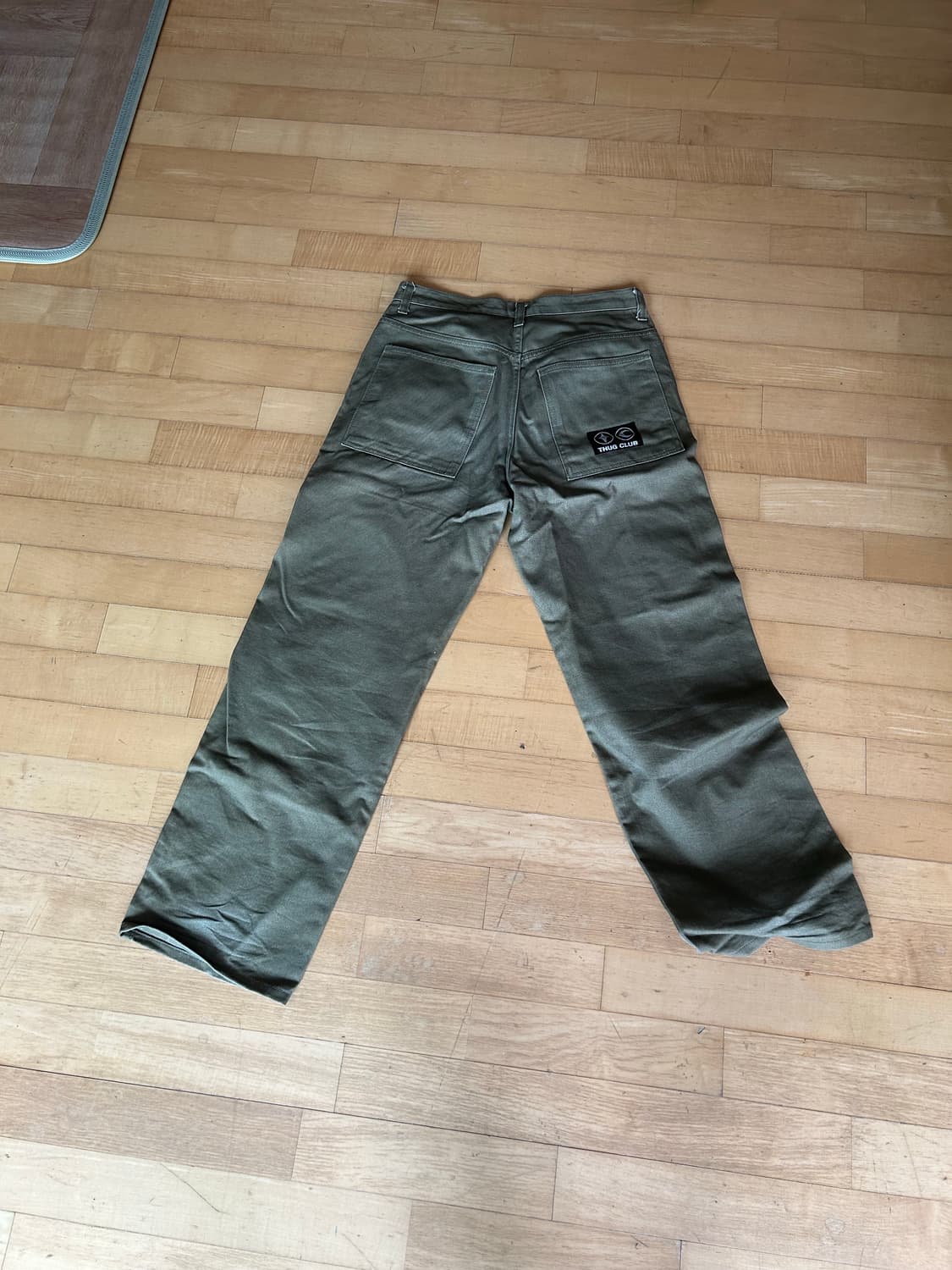 떠그클럽 thug pants khaki 상품이미지2