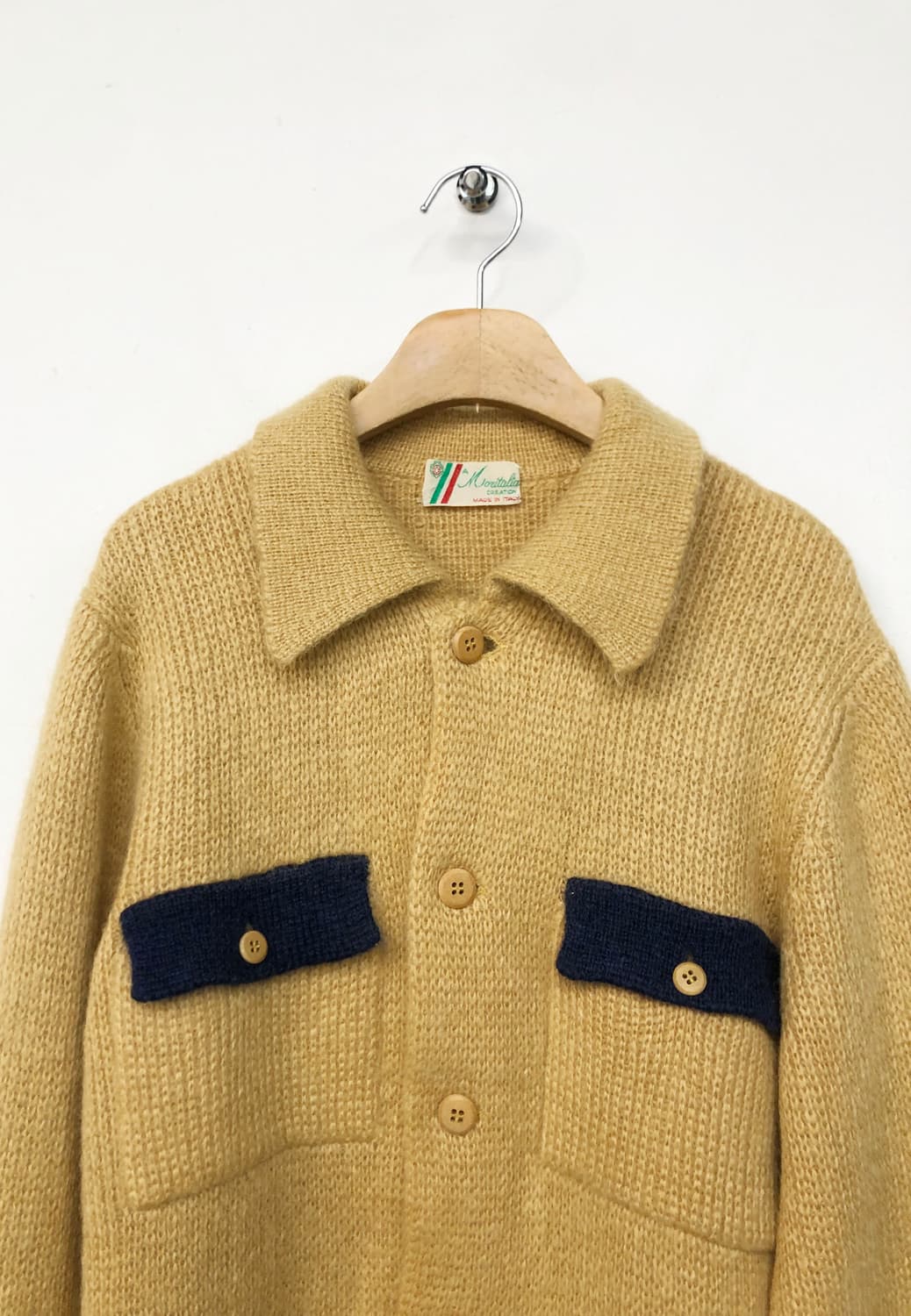 90's A MORITALIA CREATIONS 니트 가디건 상품이미지6