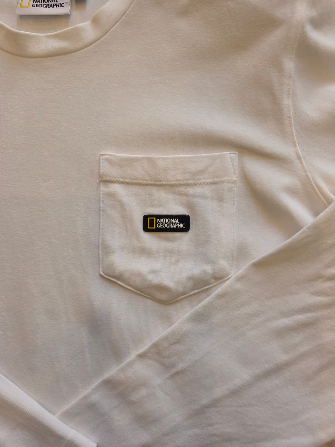 #내셔널지오그래픽 포켓 긴팔 티셔츠 - S  상품이미지2