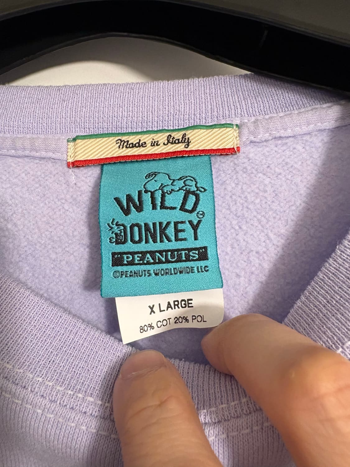 와일드 동키 스누피 맨투맨 상품이미지2