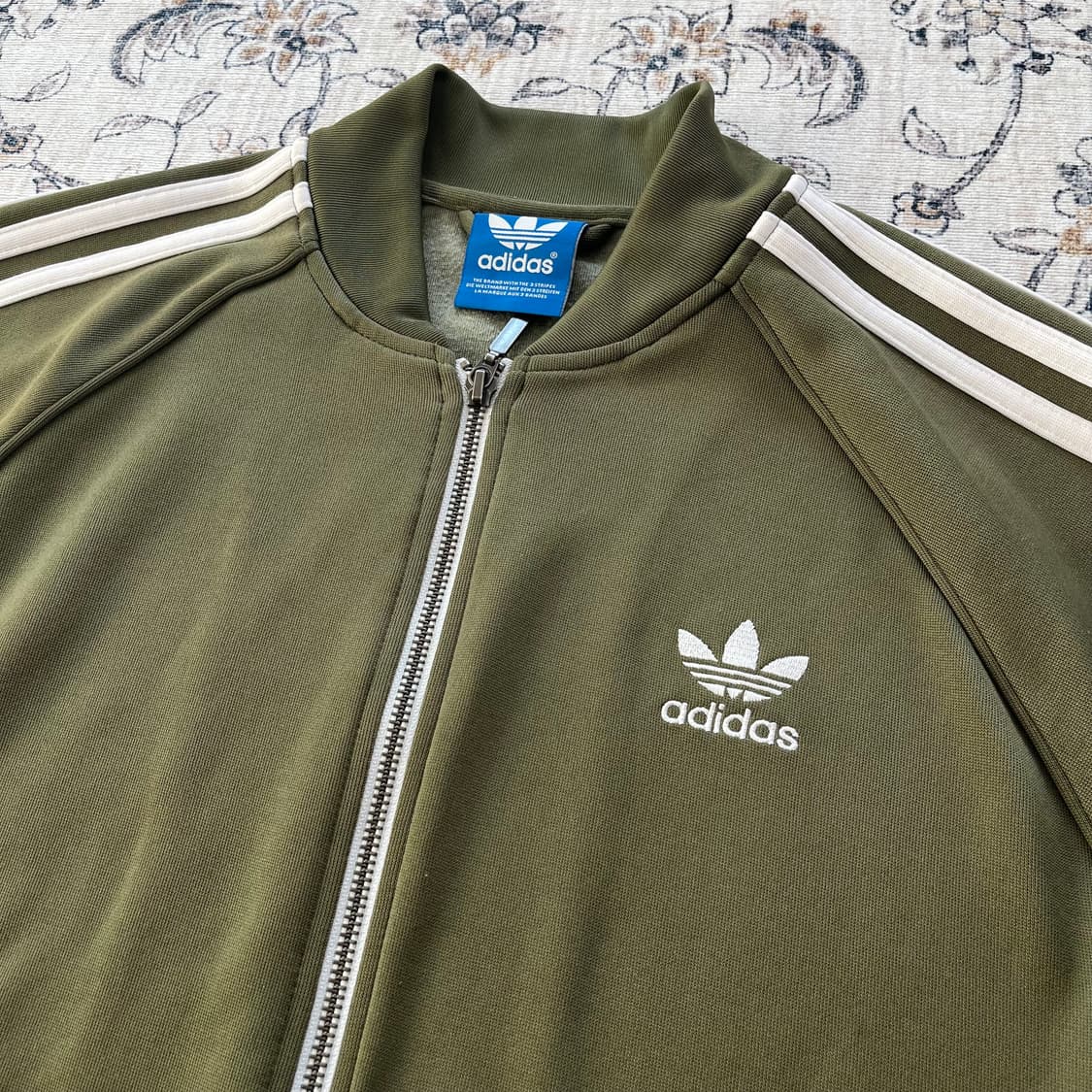 아디다스 일본판 카키 유로파 트랙탑 져지 상품이미지2