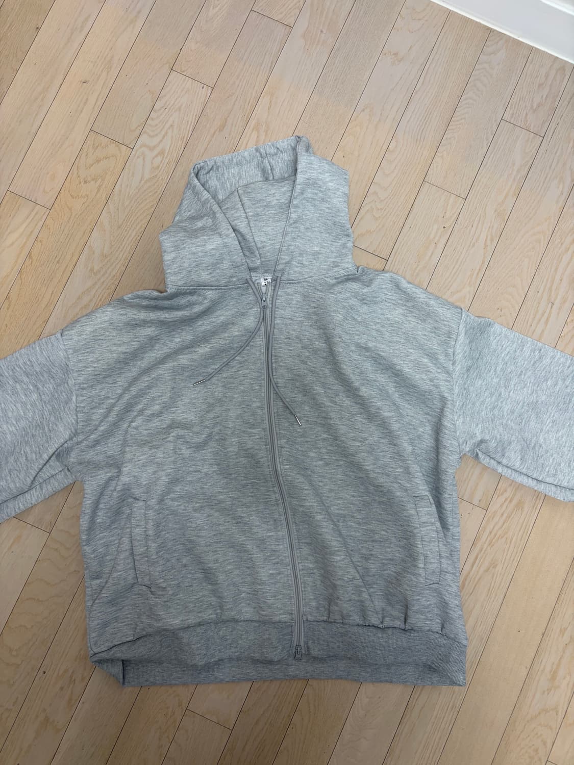 회색 후드, 블랙스웨이드자켓 상품이미지1