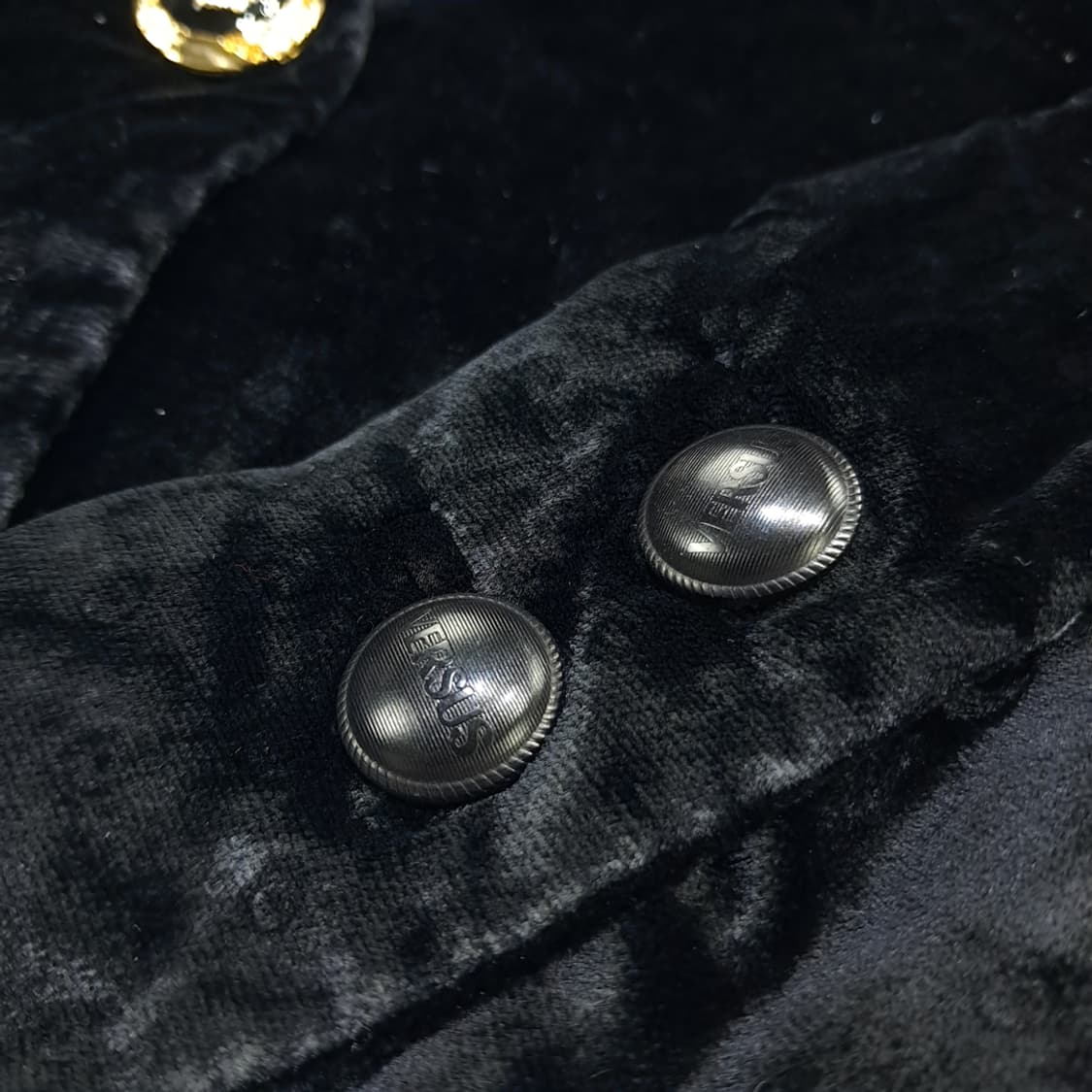 CN779 S 베르사체 VERSUS 블랙 벨벳 메두사 블레이저 자켓 상품이미지5