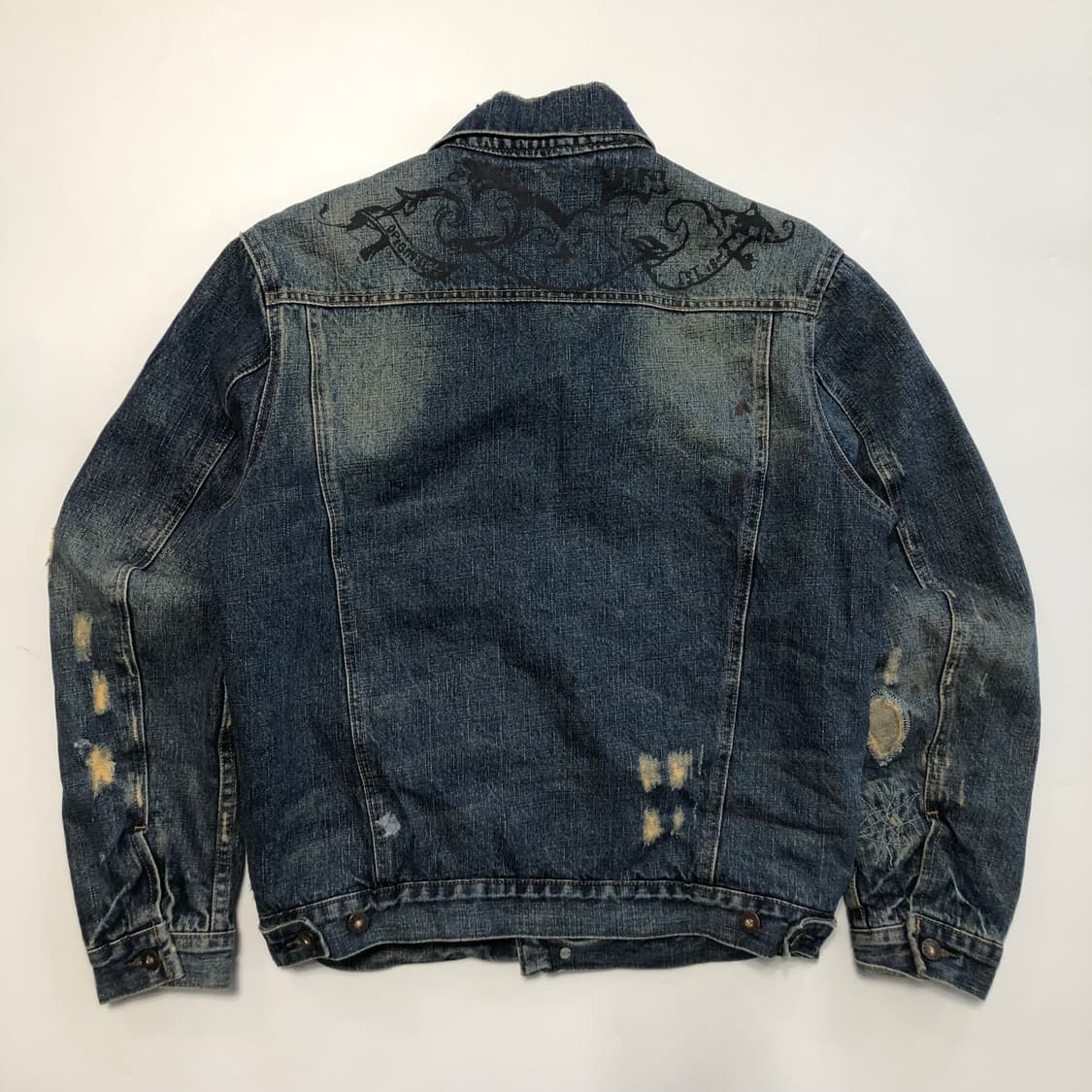 아베크롬비  Ezra fitch 데님 쉐르파 자켓  상품이미지2