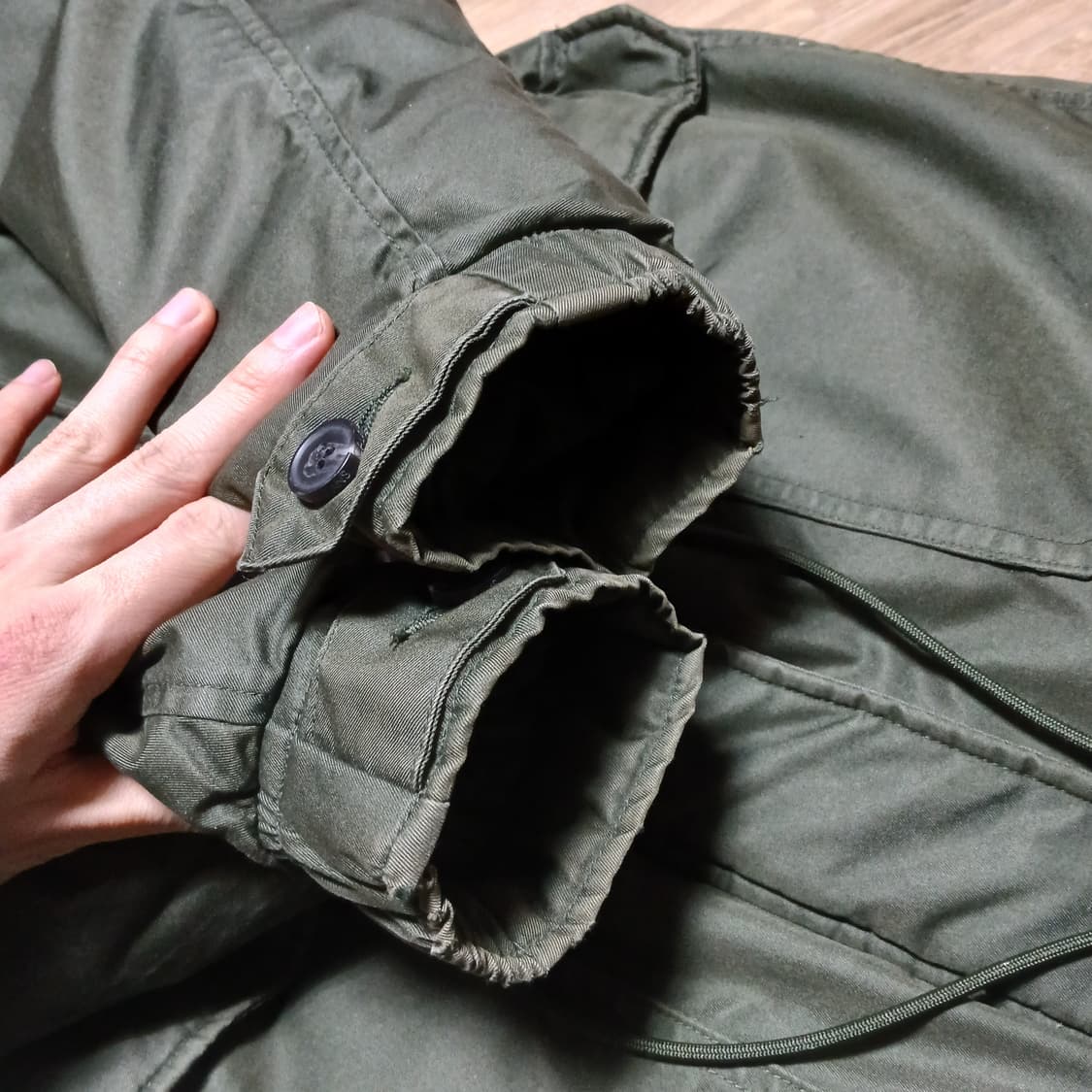 CK 캘빈클라인 야상 패딩 피쉬테일 다운 자켓 상품이미지10