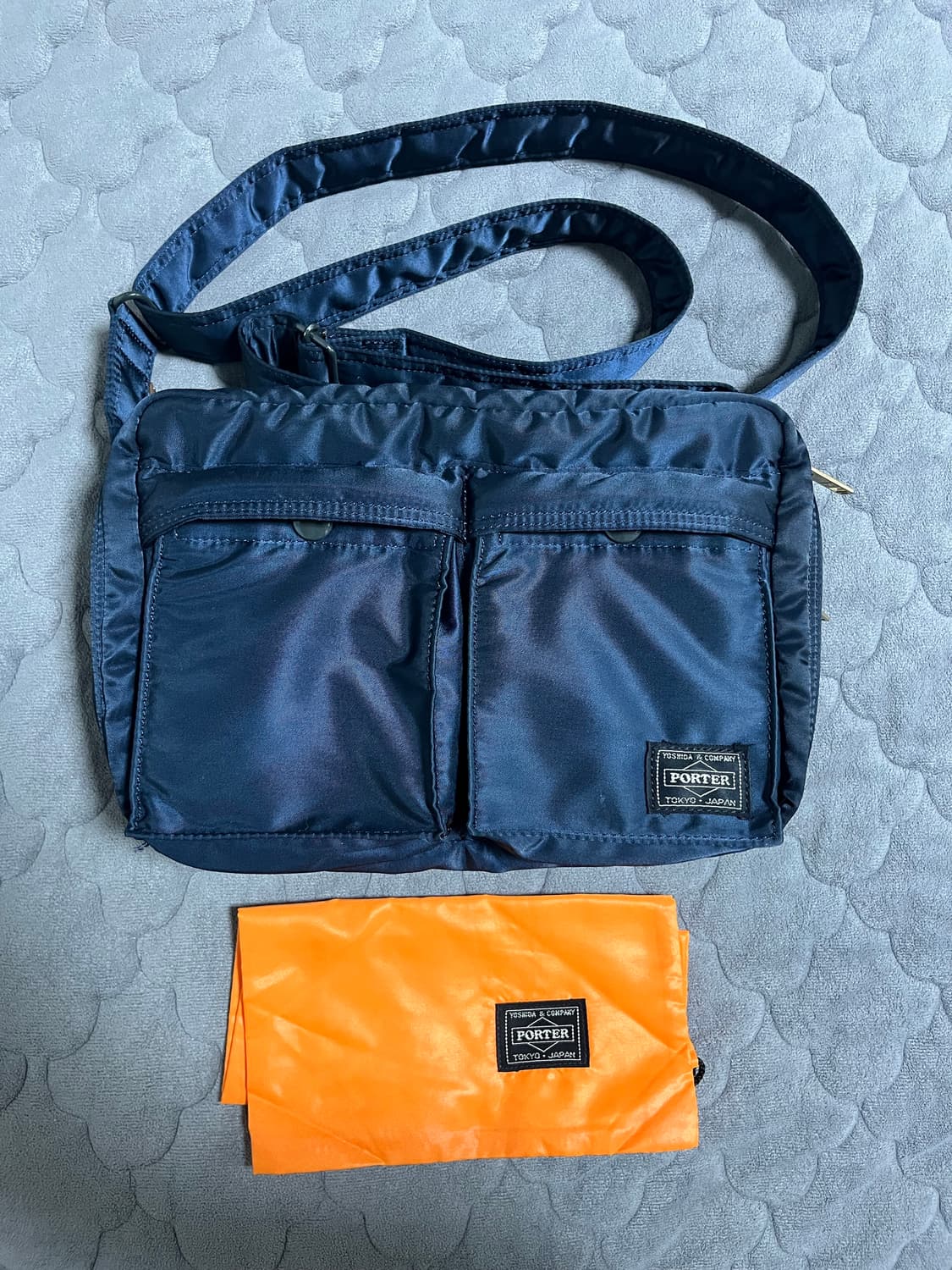 (신형!)Porter 요시다 포터 탱커 숄더백 아이언블루 S 상품이미지1
