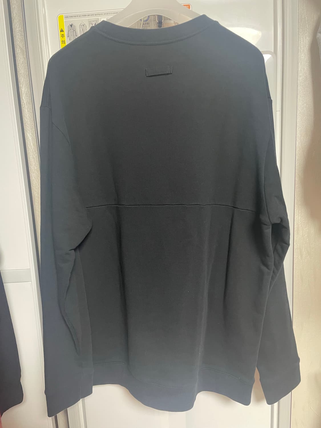 17FW 라프 시몬스 오버사이즈 서머 게임즈 스웨트셔츠 블랙 상품이미지4