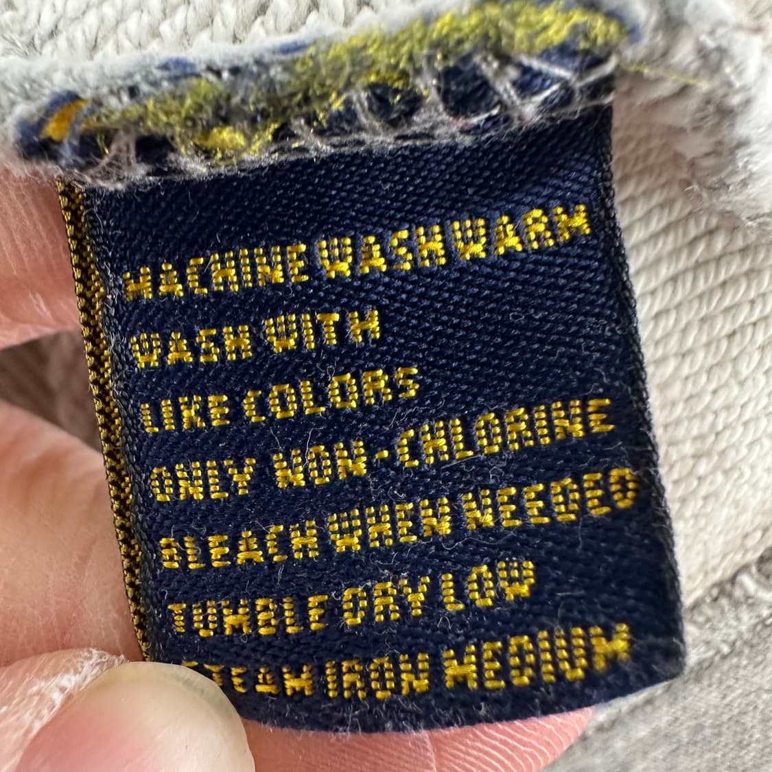 100 폴로 랄프로렌 럭비라인 남자 숄카라 가디건 상품이미지4