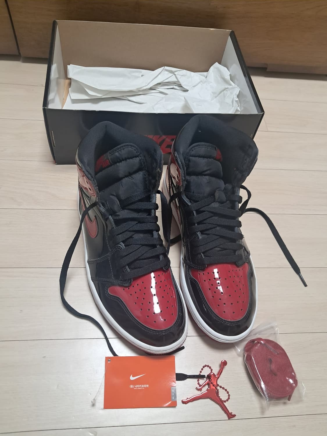 나이키 에어 조던 1 레트로 하이 og 신발 판매합니다 상품이미지3