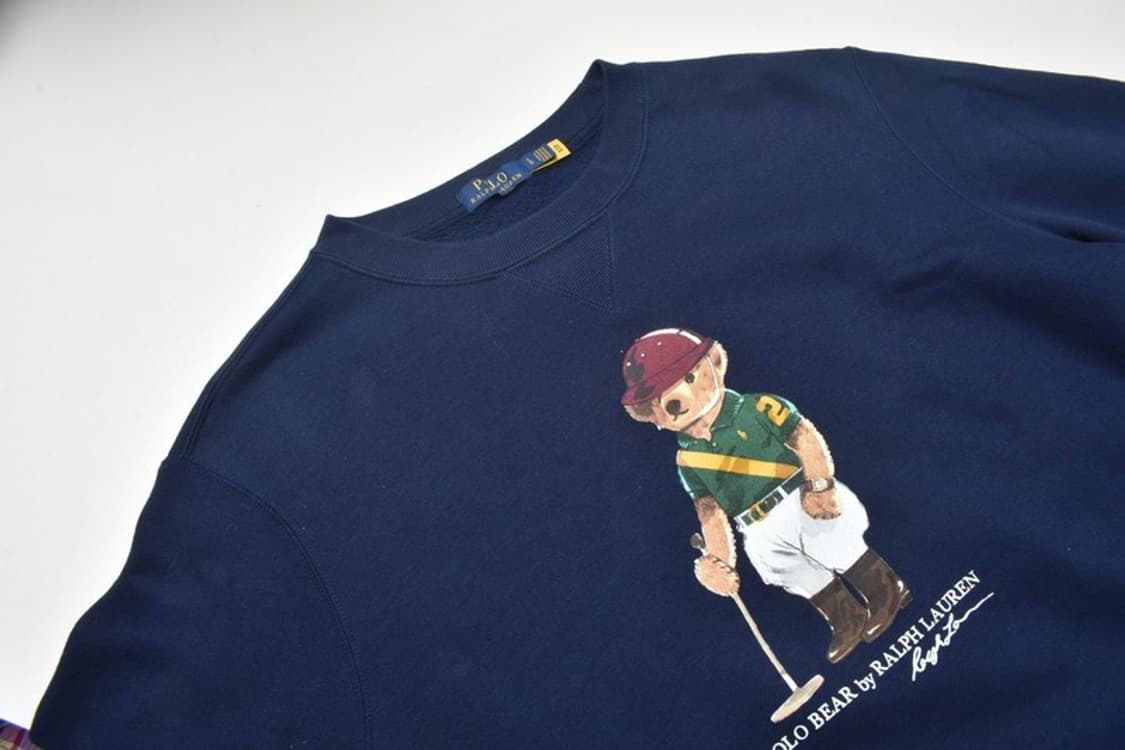 폴로 랄프로렌 큐알 베어 맨투맨 스웻셔츠 L 상품이미지3