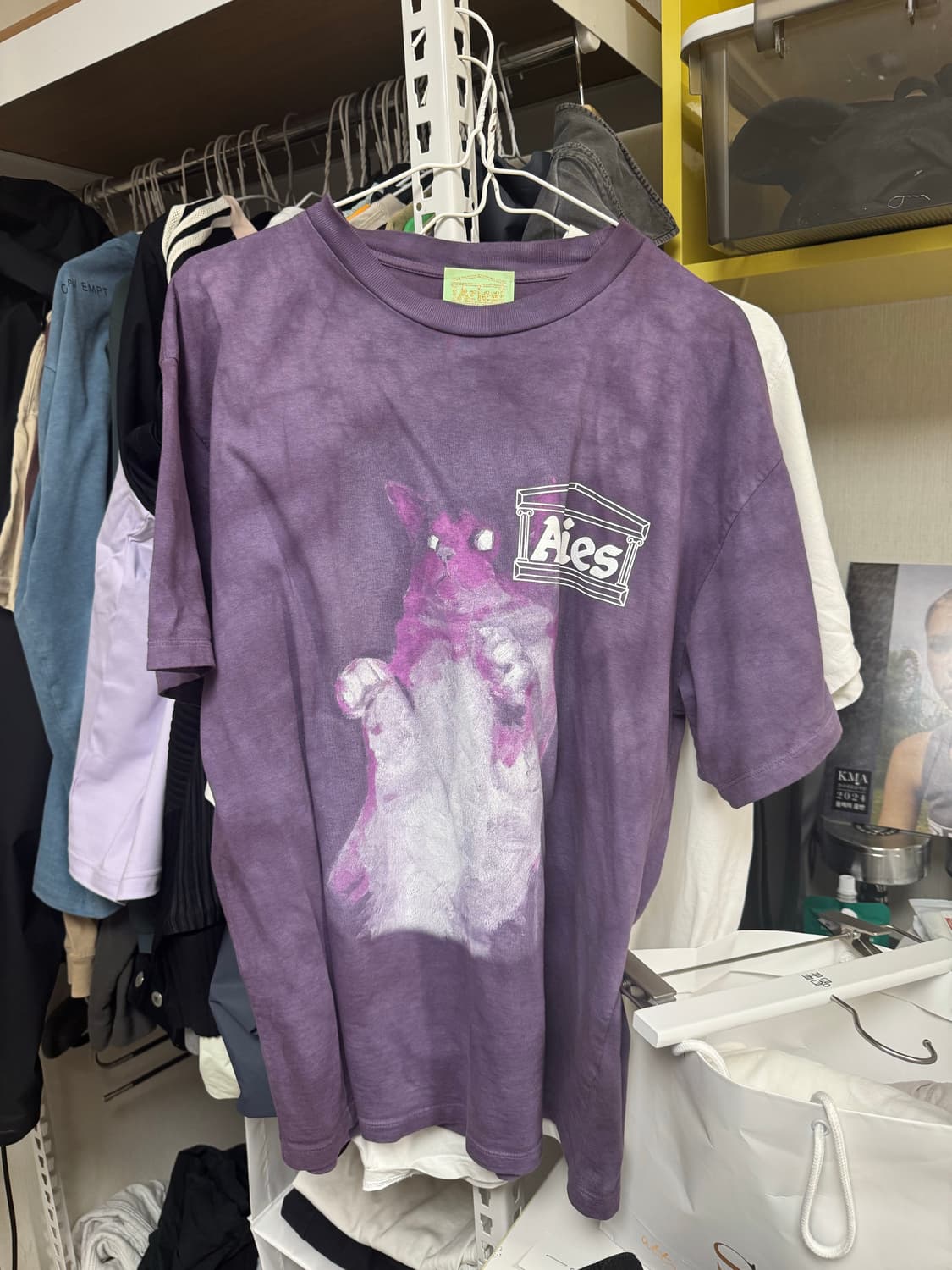 Aries catseyes 반팔 퍼플 L 상품이미지2