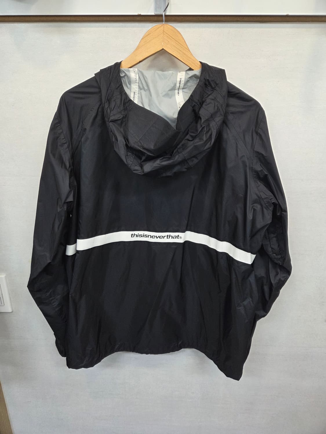 디스이즈네버댓 심실링 테이프드 바람막이 자켓 s 상품이미지2