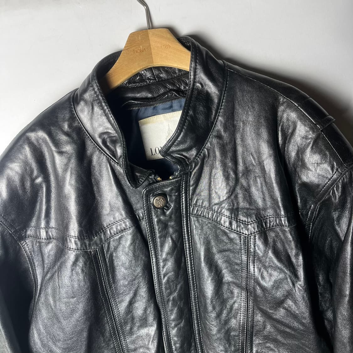 [London Fog] 90's 런던포그 램스킨 카코트 상품이미지2