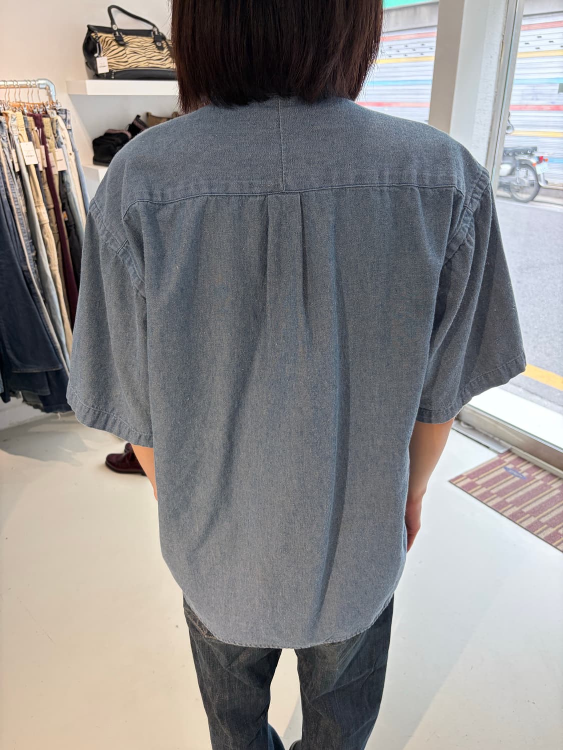 Polo Ralph Lauren 데님 반팔 남방 L 상품이미지3