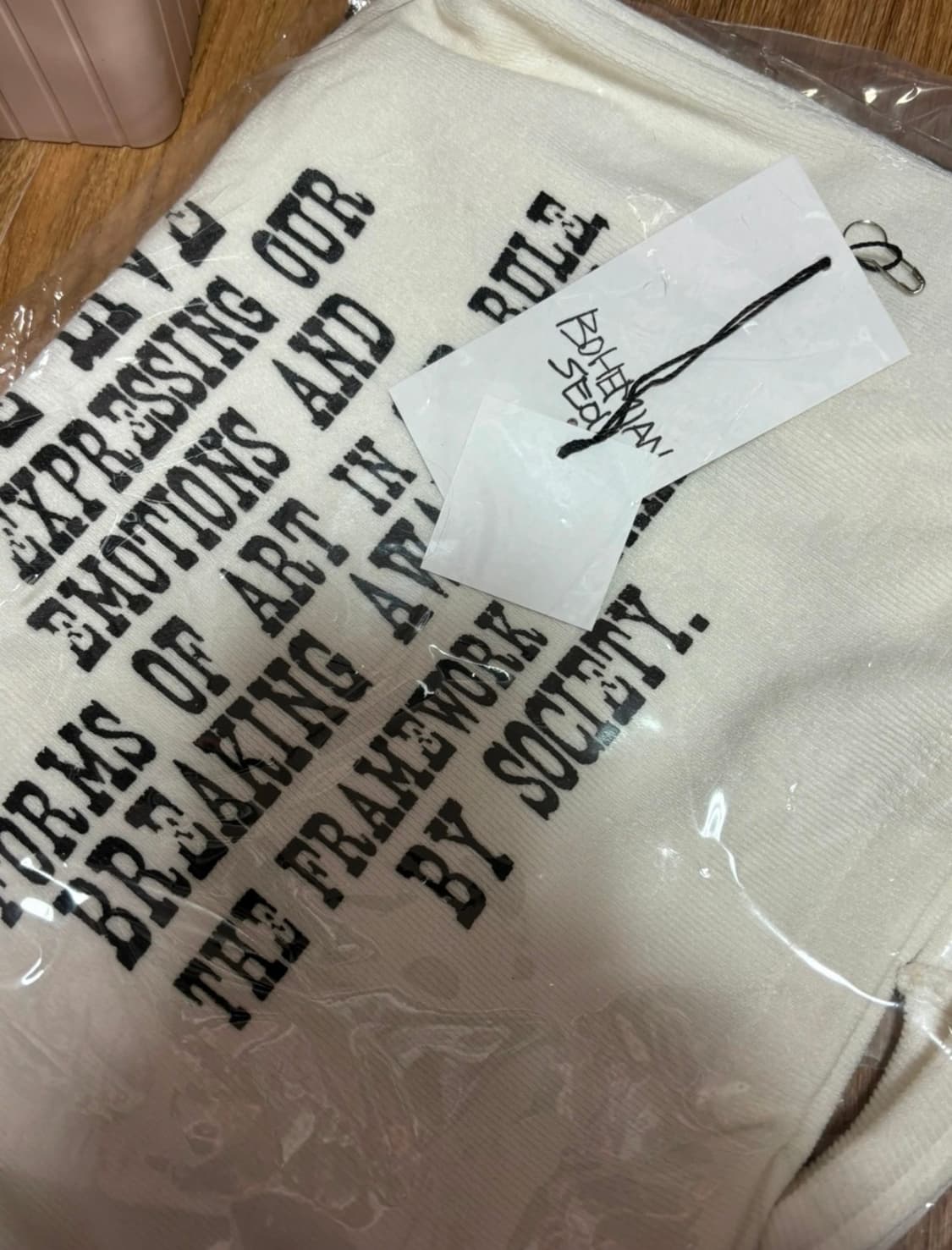 보헤미안서울 레터링 홀터 탑 상품이미지2