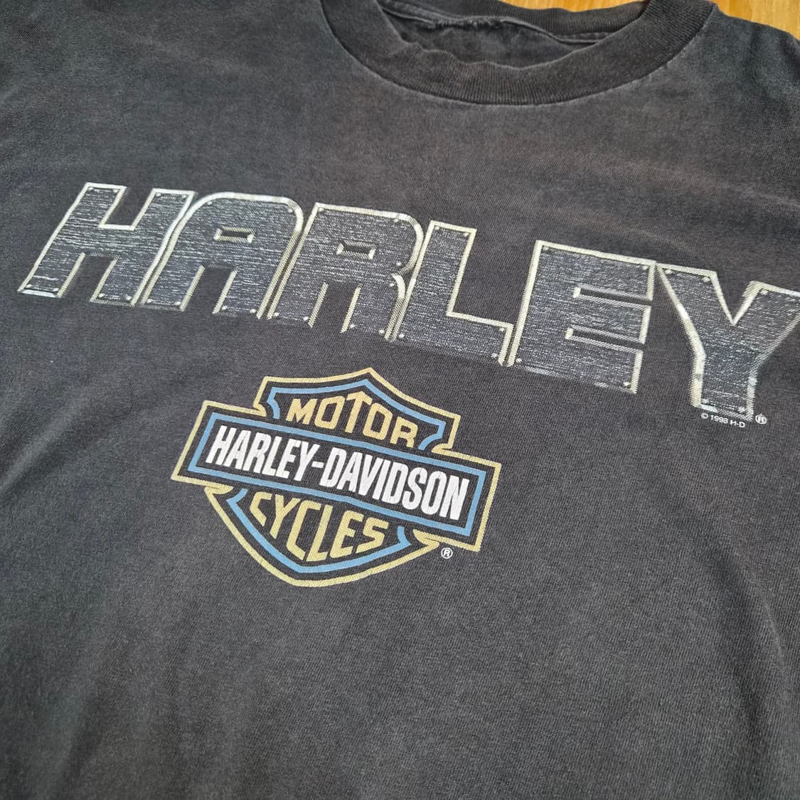 90s Harley Davidson Boise, Idaho 반팔티 상품이미지4