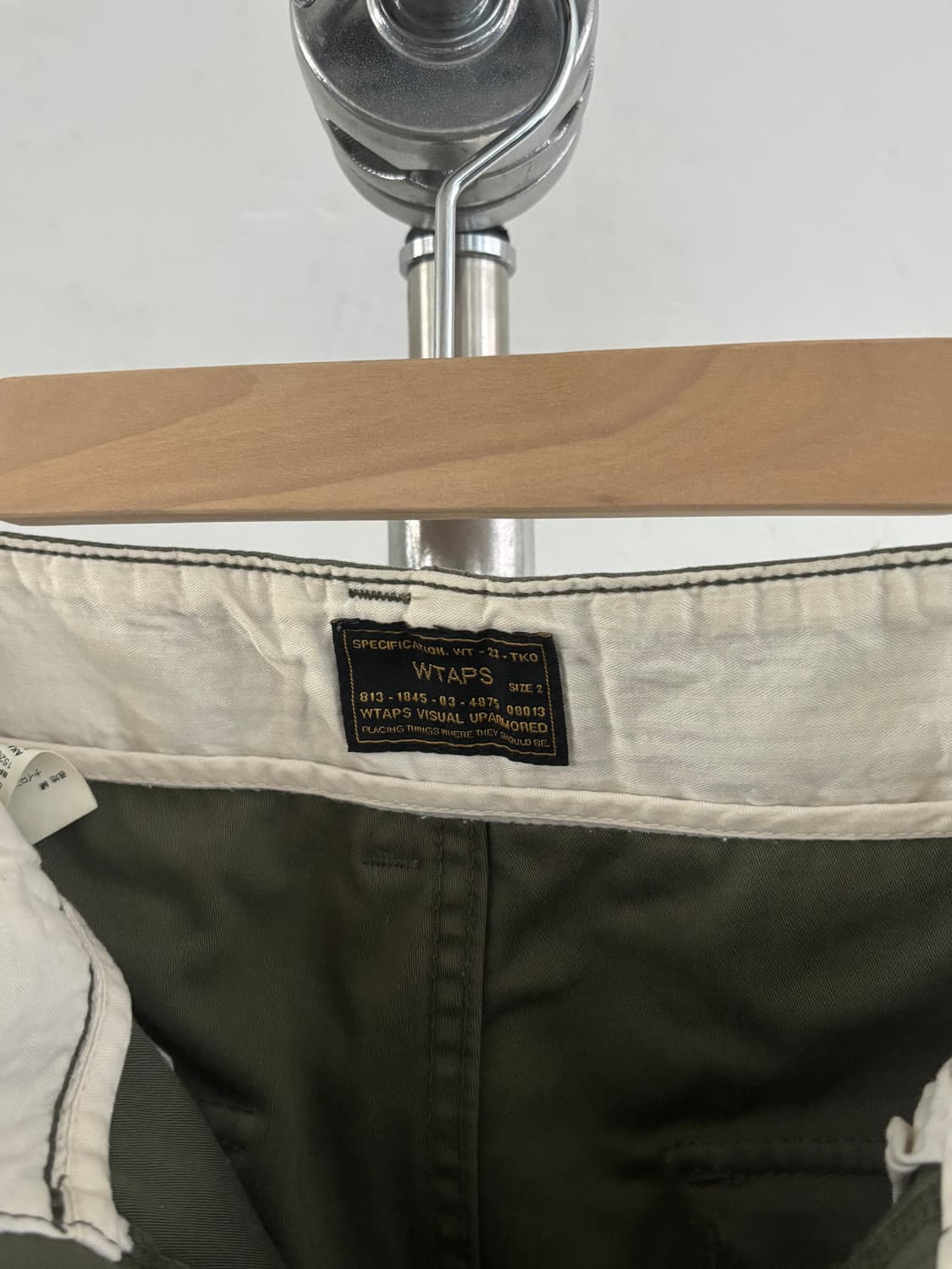 WTAPS 올리브 색상 퍼티그 팬츠  상품이미지7