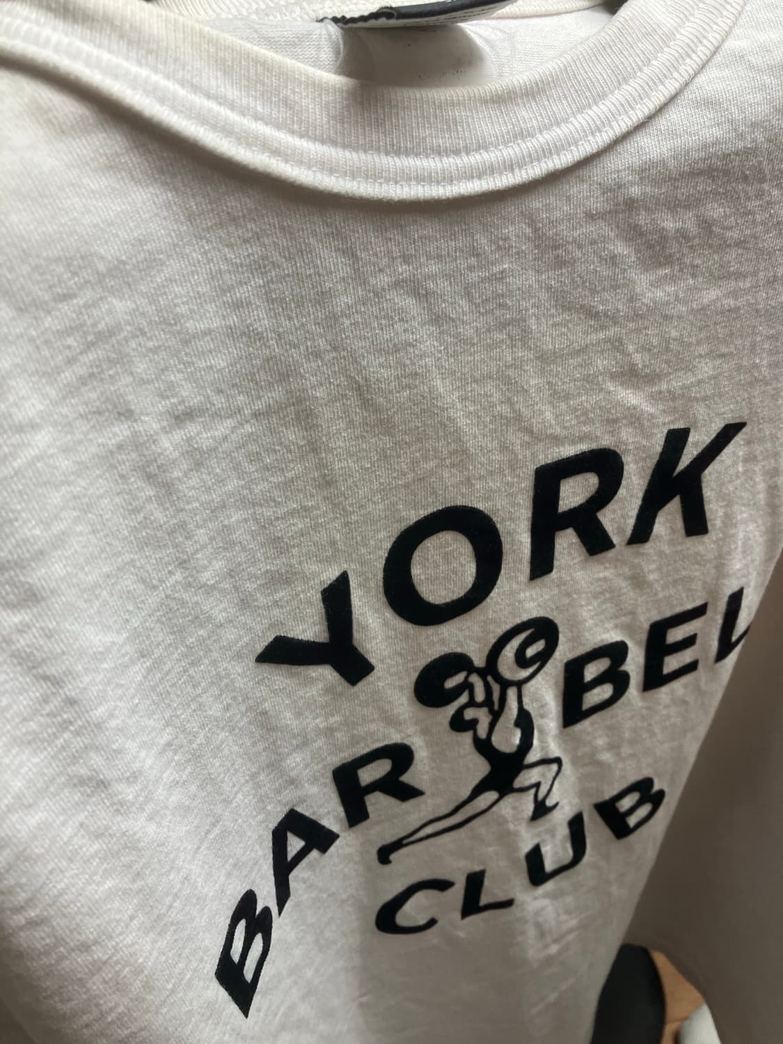 아웃스탠딩 - ATH 바벨 티셔츠 (화이트) 상품이미지5