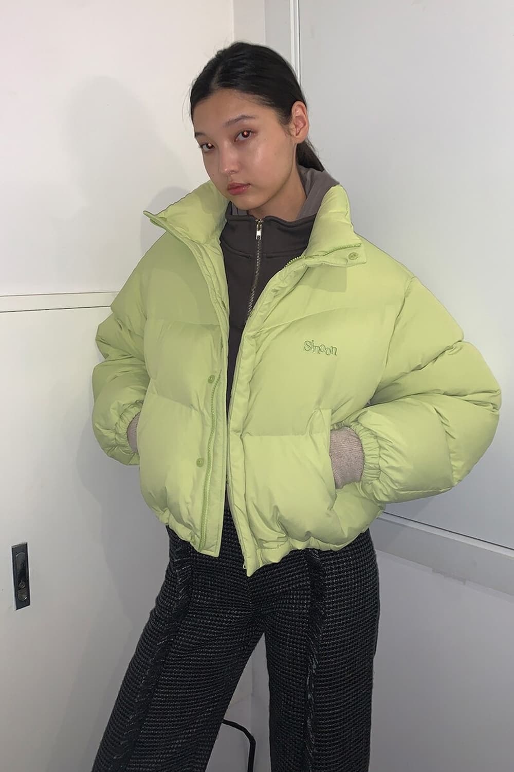 시눈) 푸퍼 다운 패딩 자켓 상품이미지1