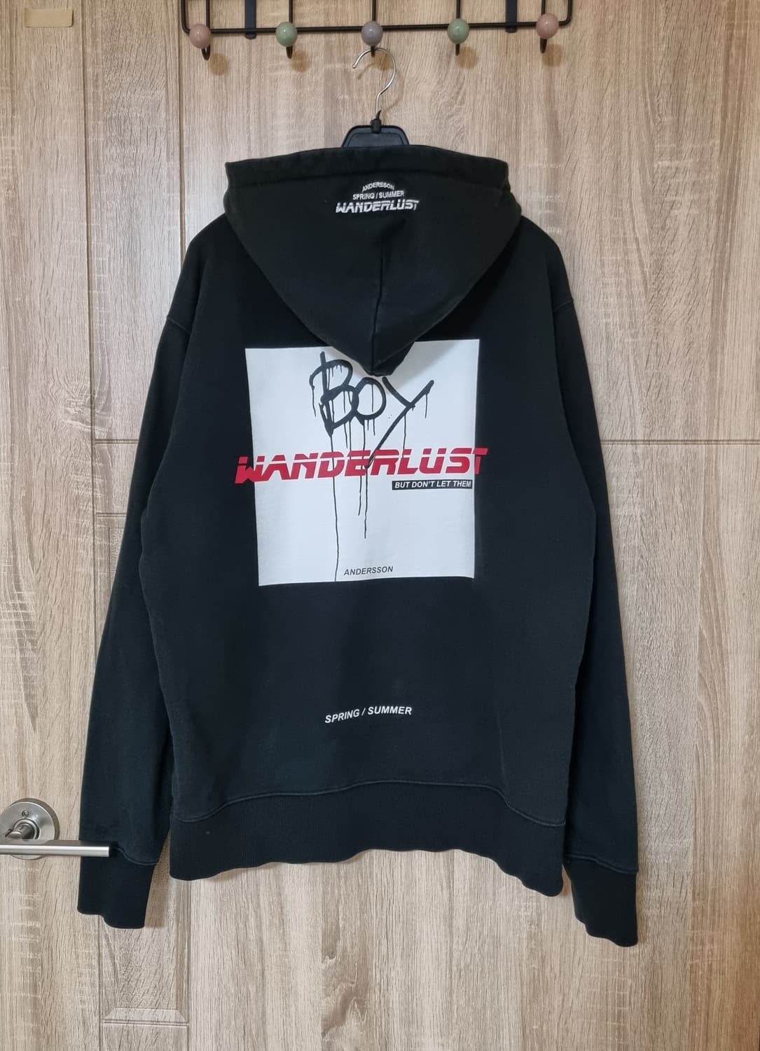 앤더슨벨 프린팅 후드티 상품이미지6