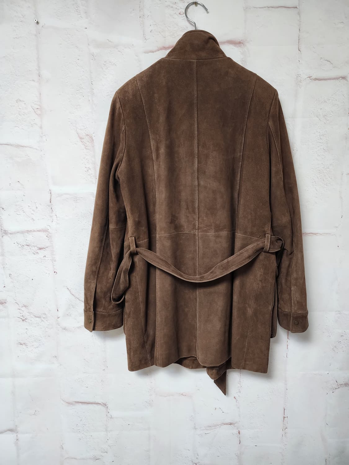 로보 스웨이드 트렌치 코트 상품이미지5