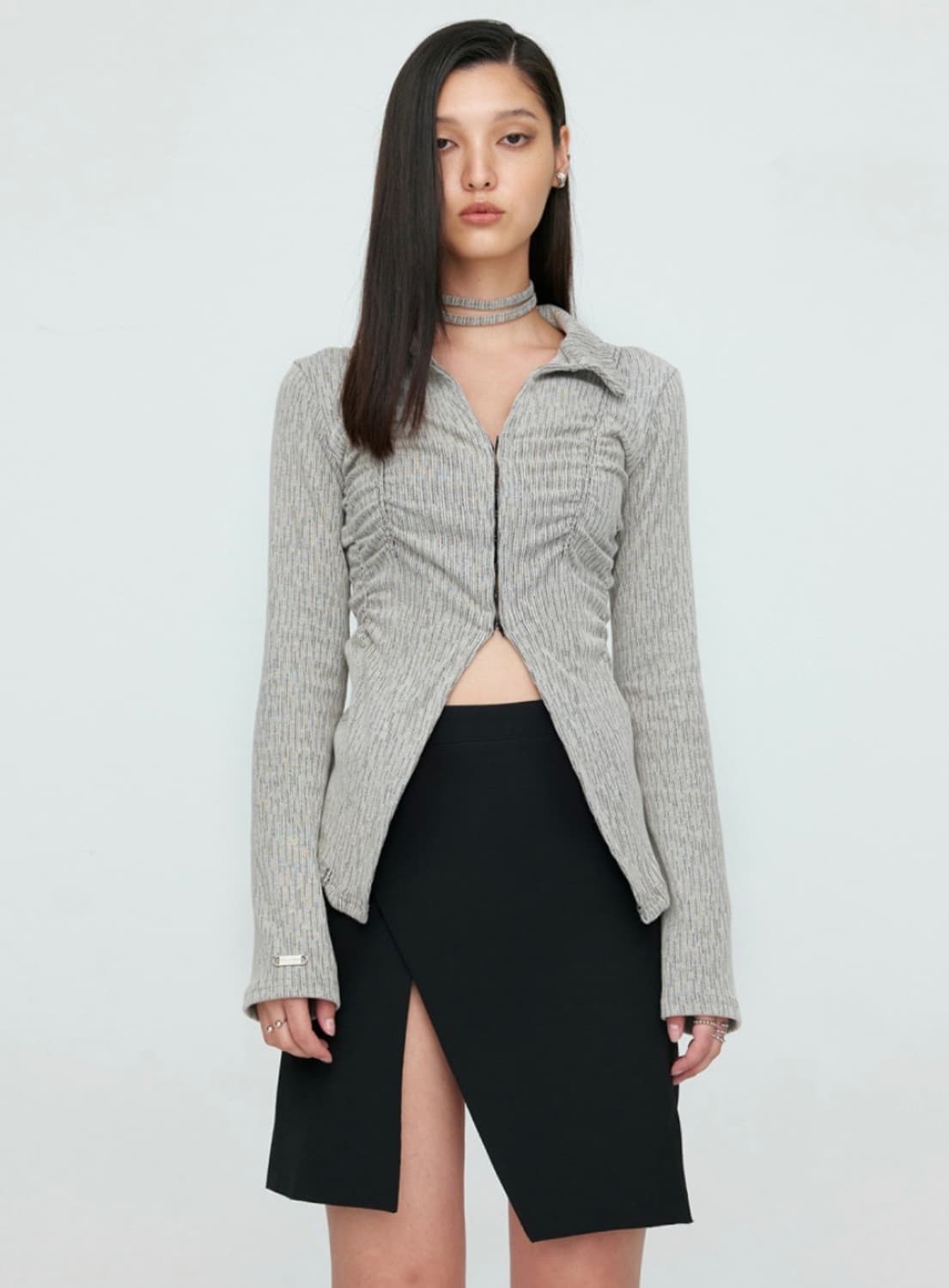 나체 스모킹 니트 셔츠 상품이미지1