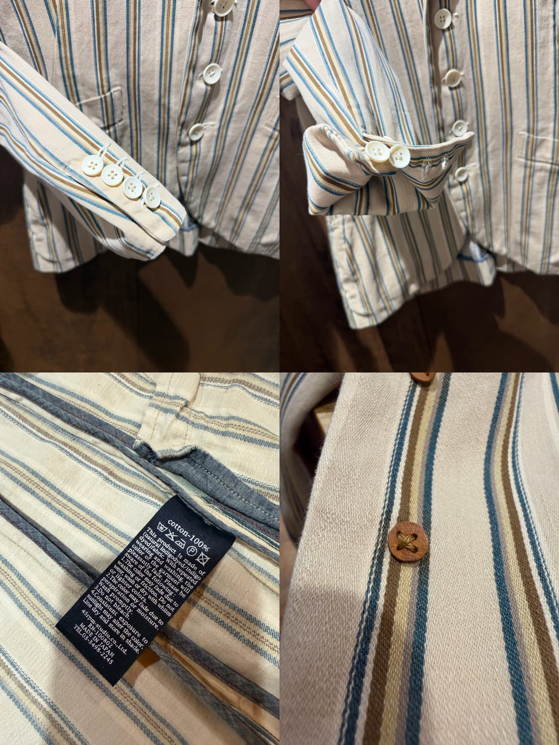 45rpm cotton jacket (real button) 상품이미지6