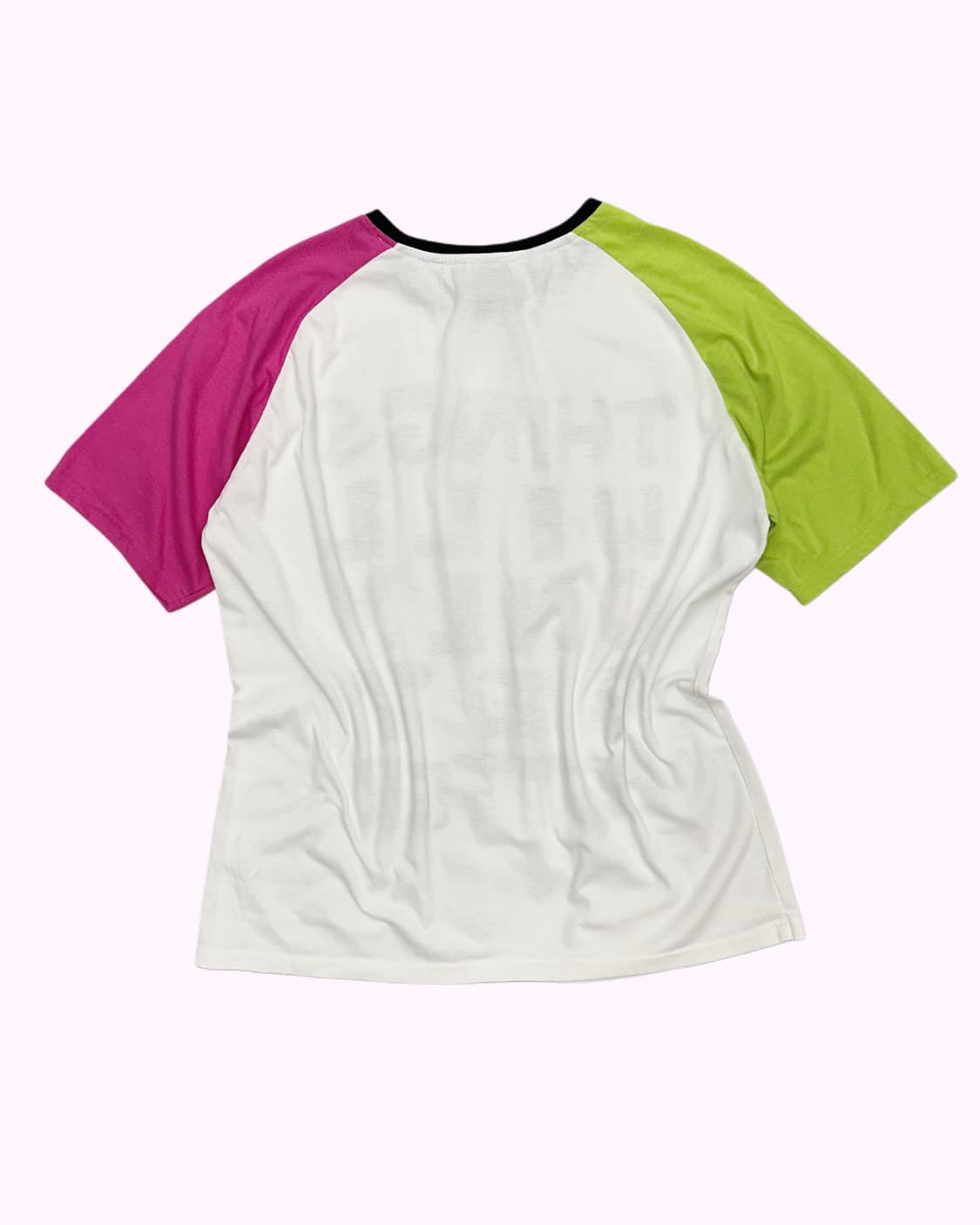 kitsch lettering raglan t-shirt 상품이미지4