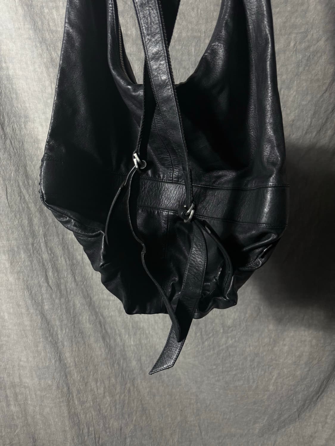 KMRii Studded Leather Backpack/Crossback 상품이미지7