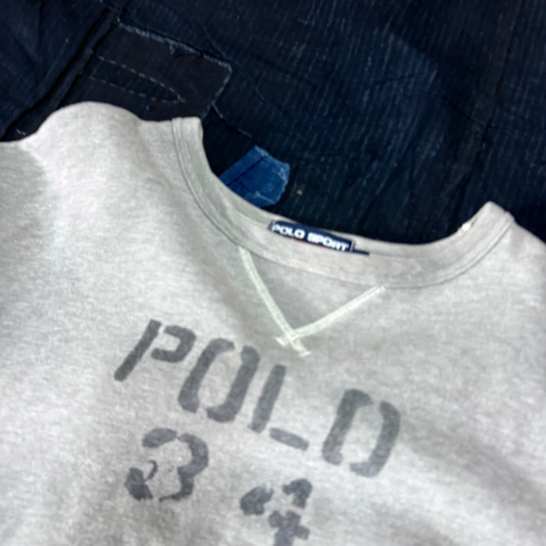 90‘s 폴로 스포츠 스텐실 그래픽 스웻셔츠 L 상품이미지2