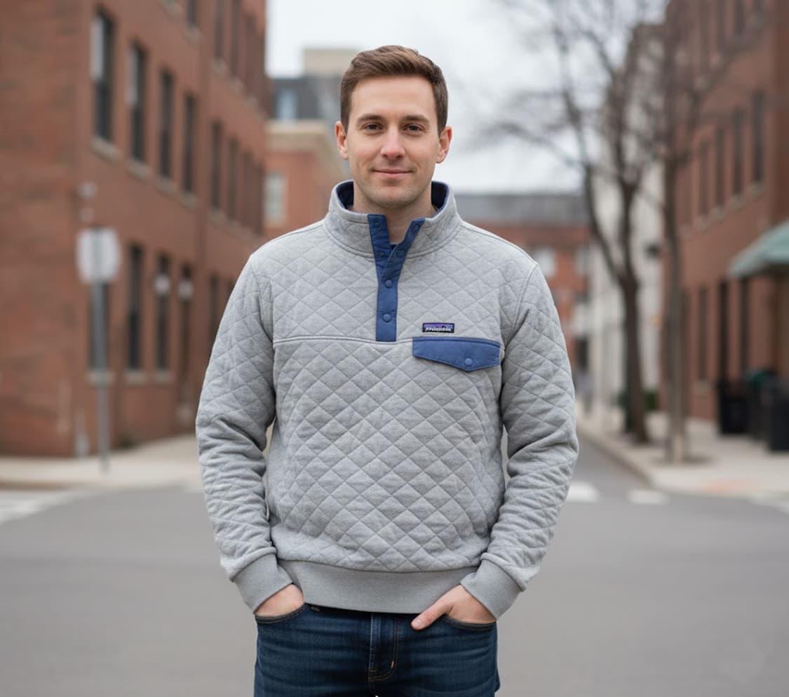 파타고니아 오가닉 코튼 퀼트 스냅-t 풀오버 스웨터 S 상품이미지2