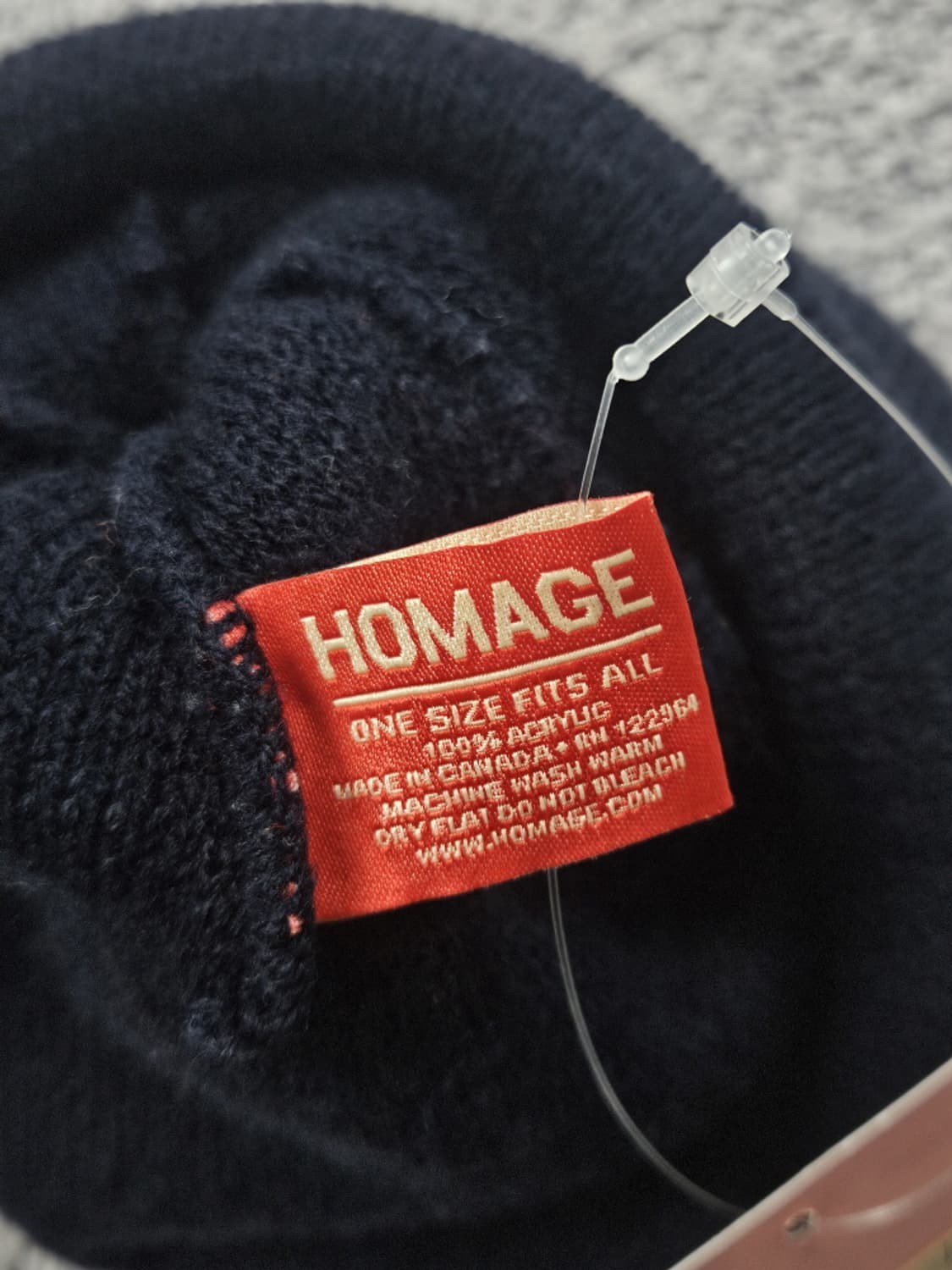 HOMAGE 자켓 백커스 폼 비니 ( OS ) / 10570 상품이미지4