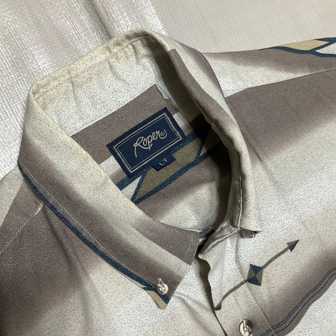 빈티지 패턴 셔츠 상품이미지3