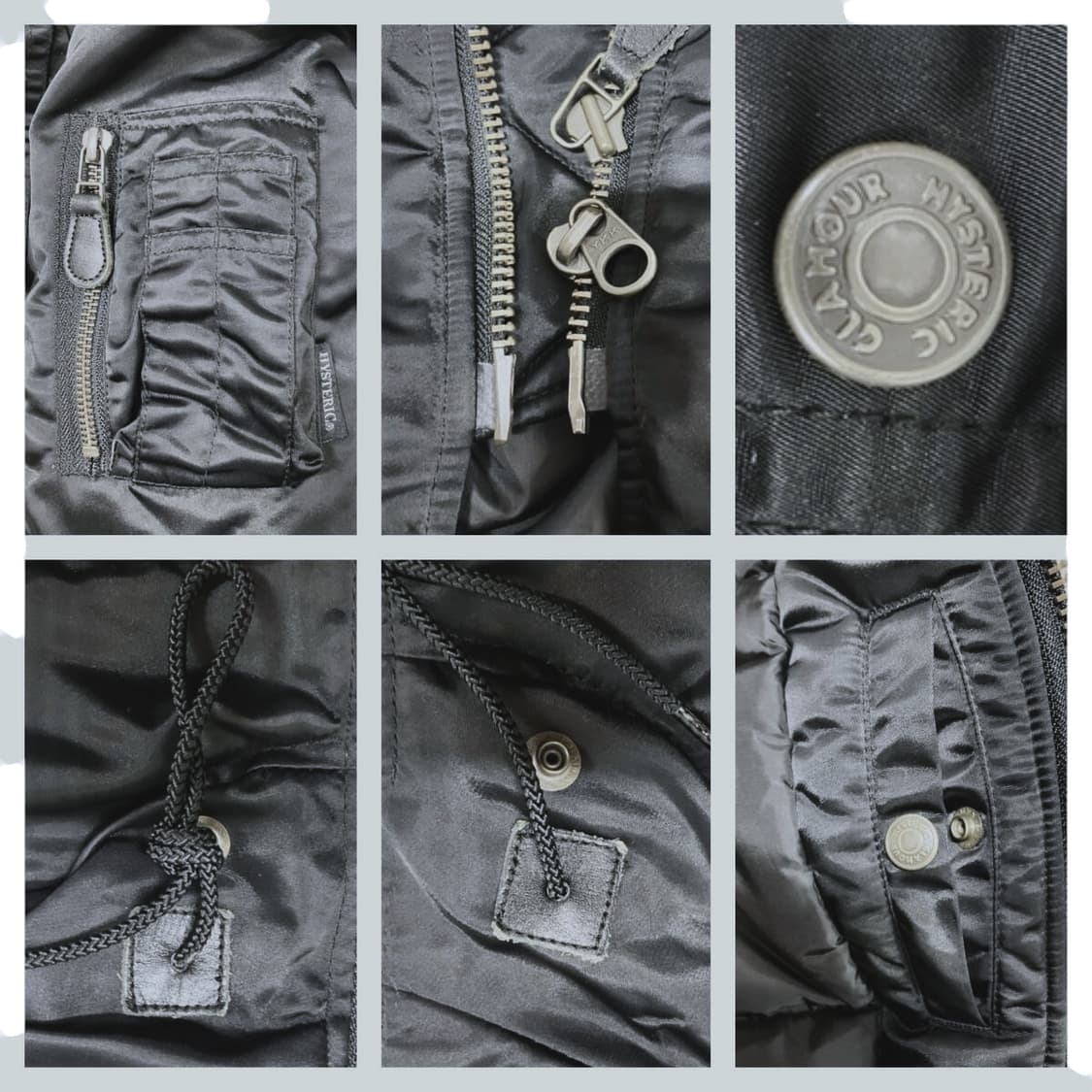 히스테릭 글래머 유니섹스 롱 다운 코트 y2k 프리마로프트 상품이미지9