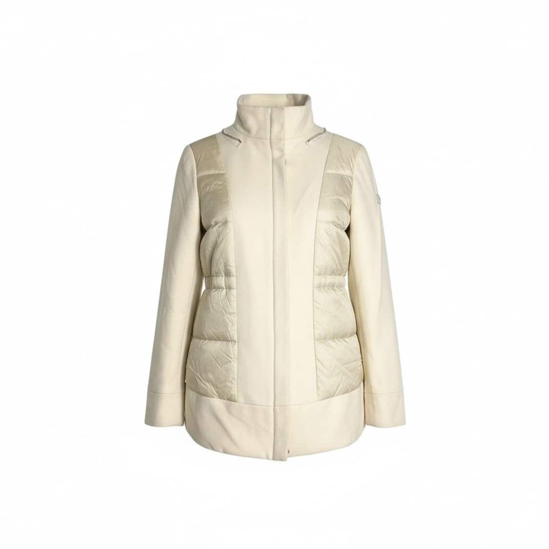 타트라스 패딩 믹스 하프 코트  상품이미지1