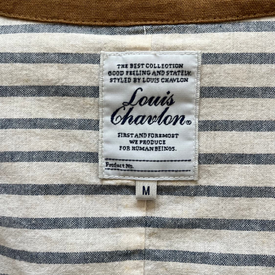 JPN . 재팬 빈티지 린넨 베스트 상품이미지6