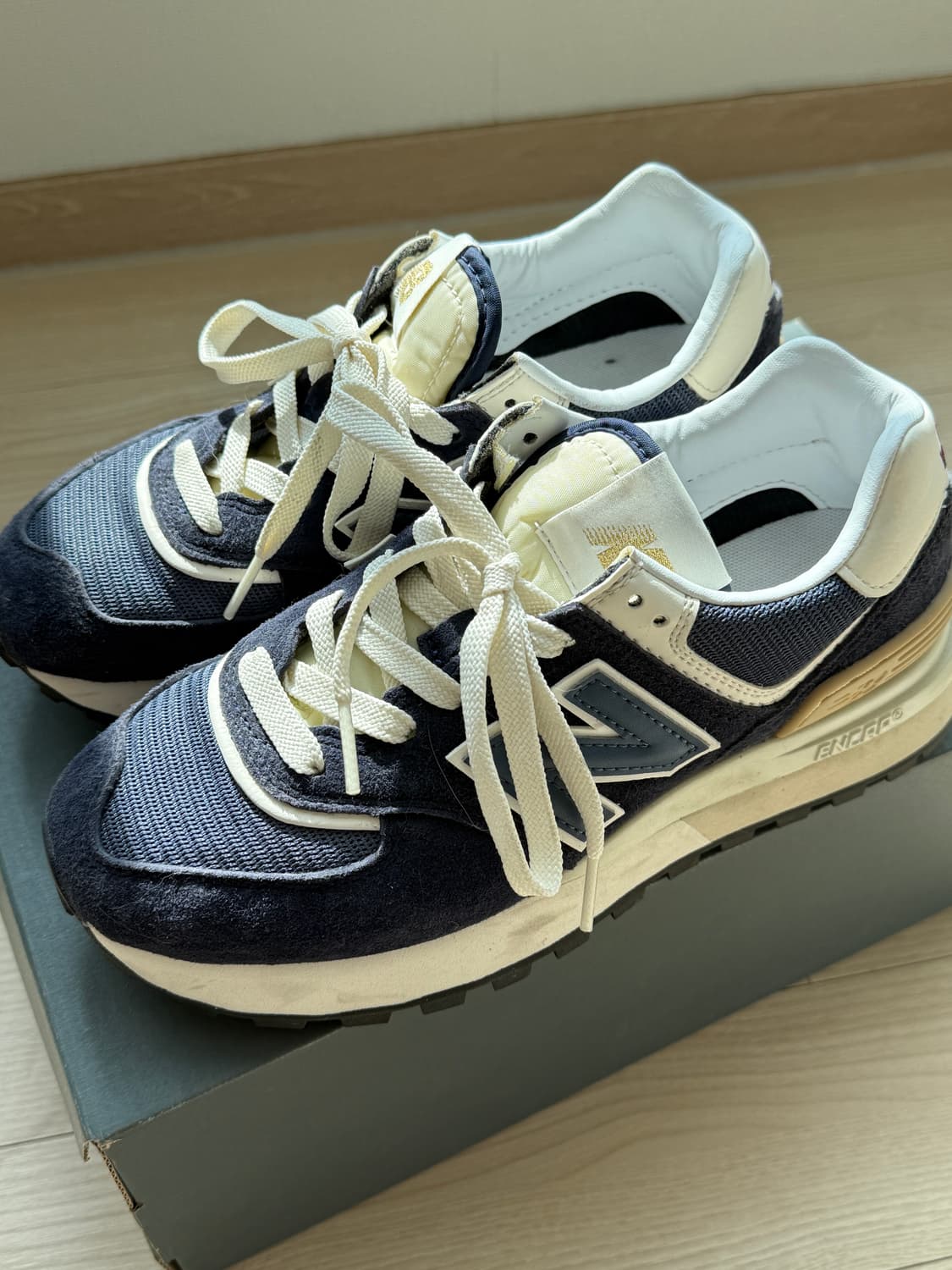 뉴발란스 레거시 574 네이비 230 상품이미지1