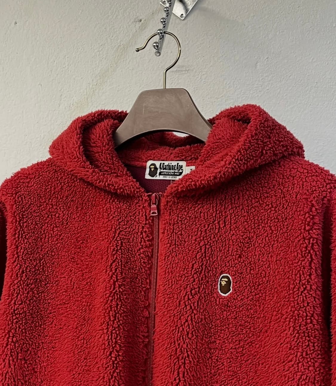 베이프 후리스 후드집업 상품이미지6