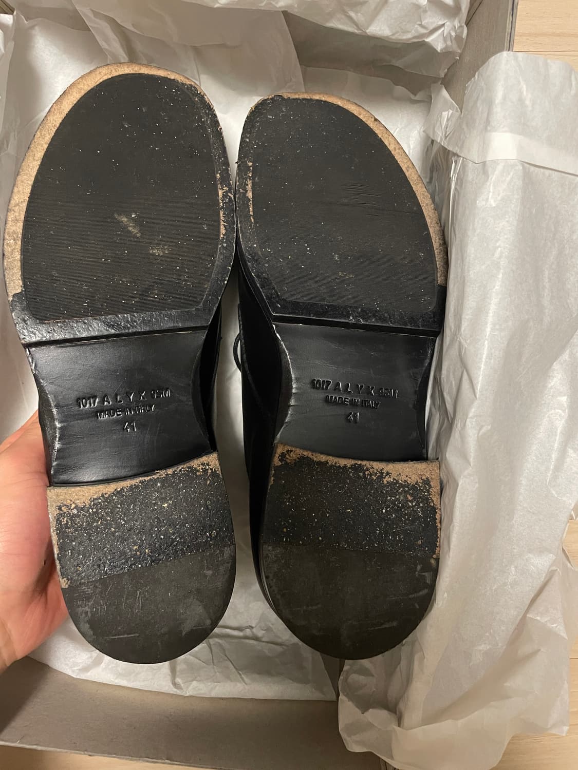 alyx 리무버블 솔 더비 상품이미지6