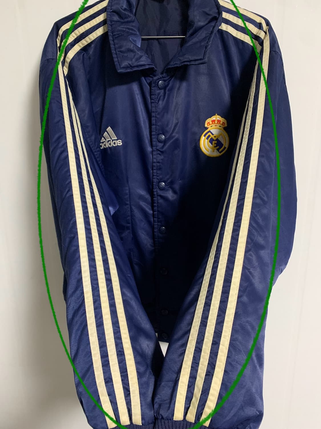 아디다스 레알 마드리드 바시티 자켓 상품이미지7