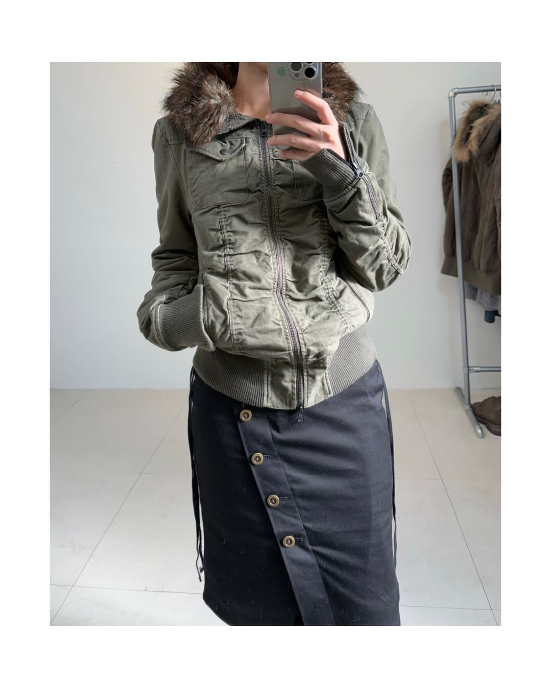 Jackrose 셔링 점퍼 상품이미지3