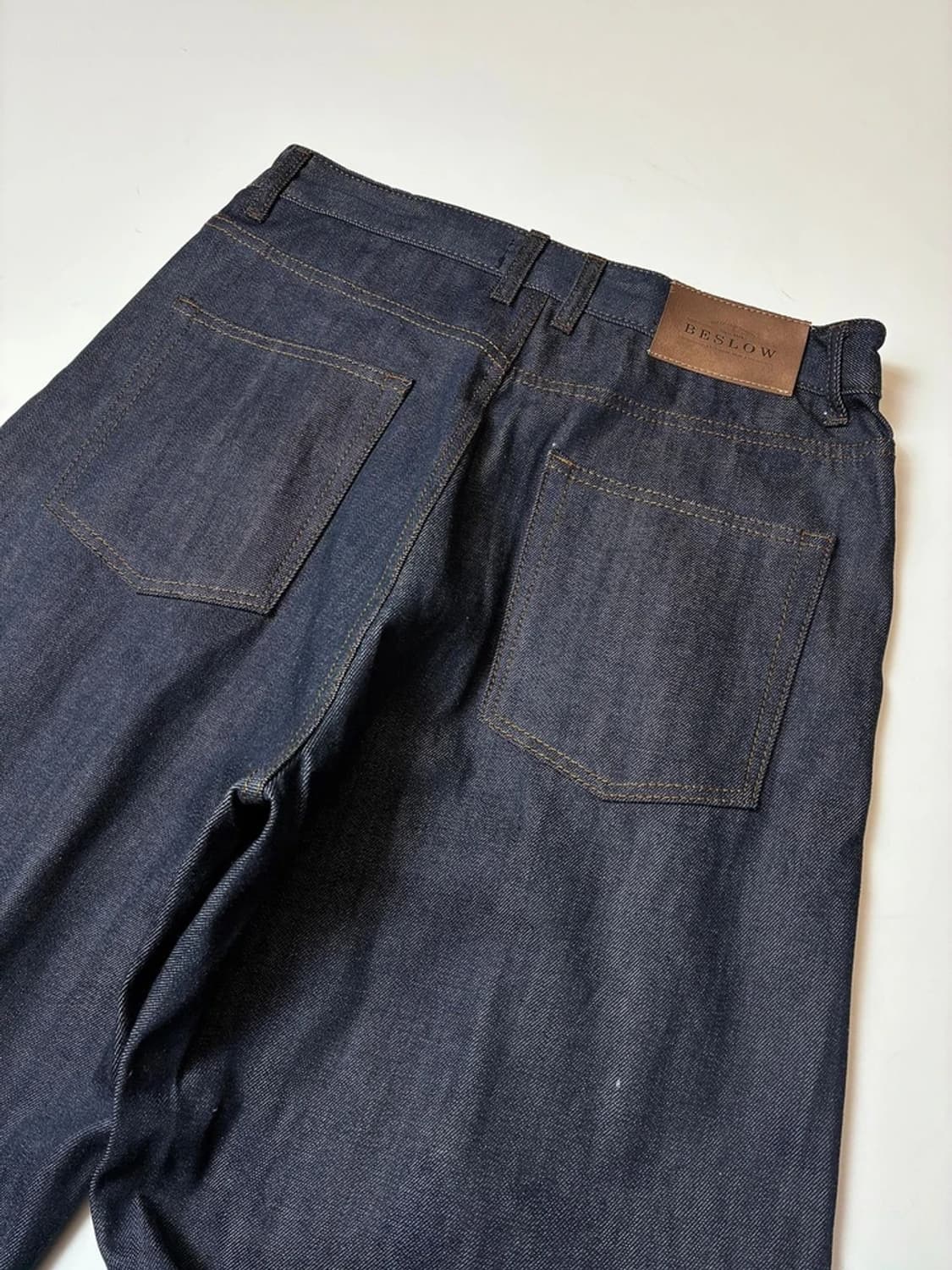 비슬로우 BESLOW 22ss 핀턱 와이드 데님 팬츠 PN9146 상품이미지6