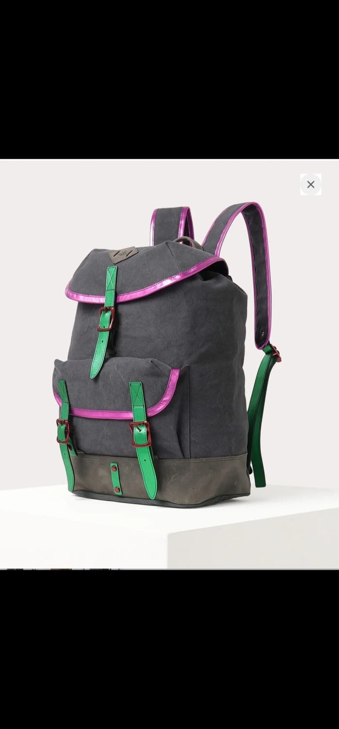 비비안웨스트우드메탈릭밀리터리백팩 상품이미지1