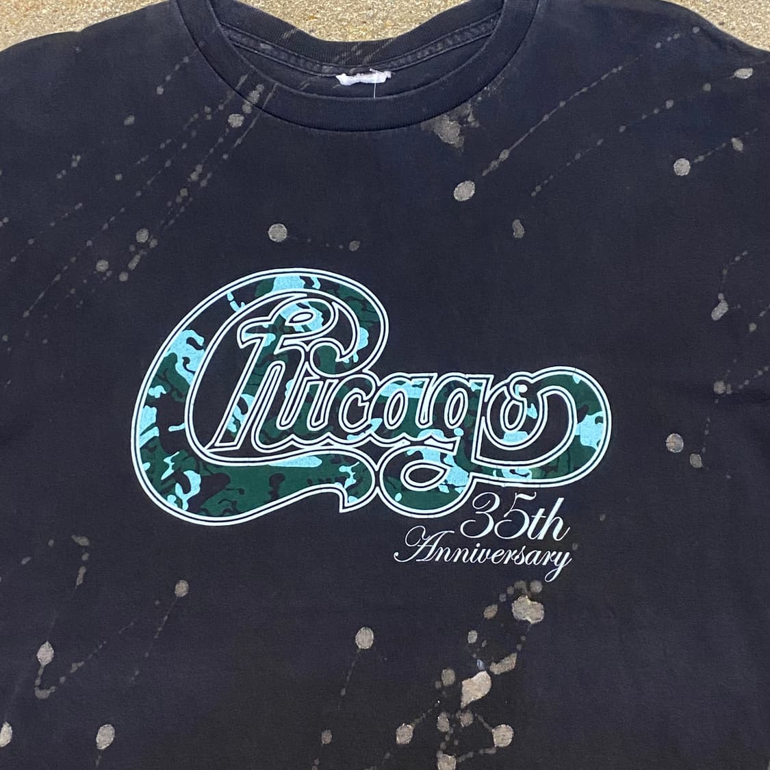 미국 빈티지 락밴드 시카고 Chicago 30주년 반팔티 락티셔츠 상품이미지3