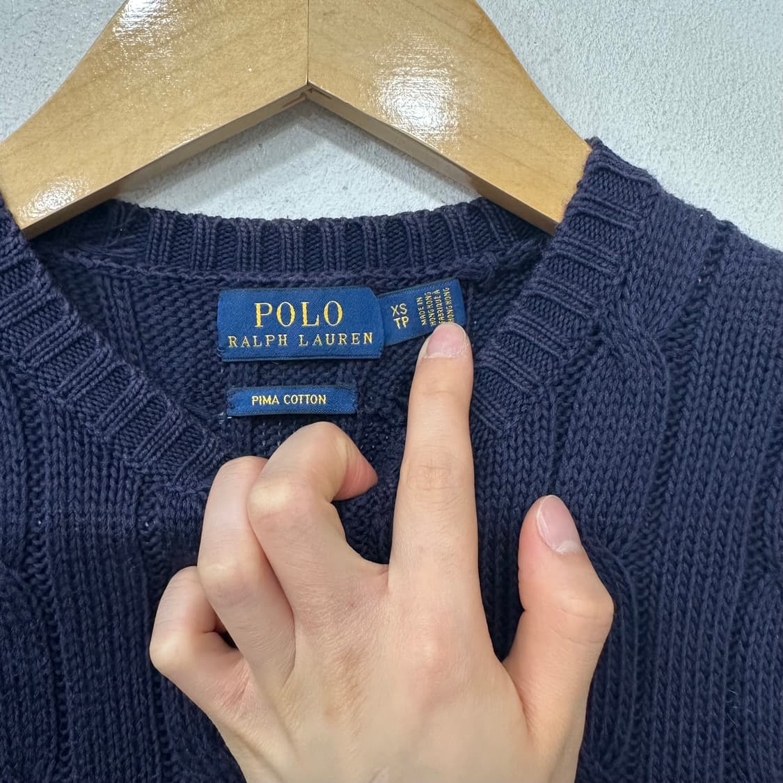 폴로 반팔 꽤배기니트 상품이미지3