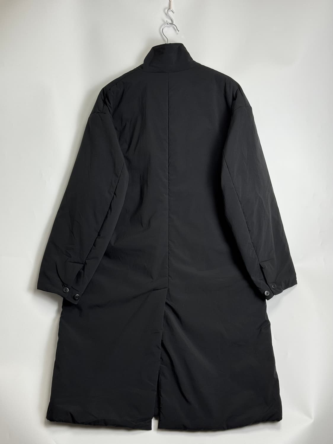 빔즈 안솜 패딩 오버 코트 블랙 M 상품이미지3