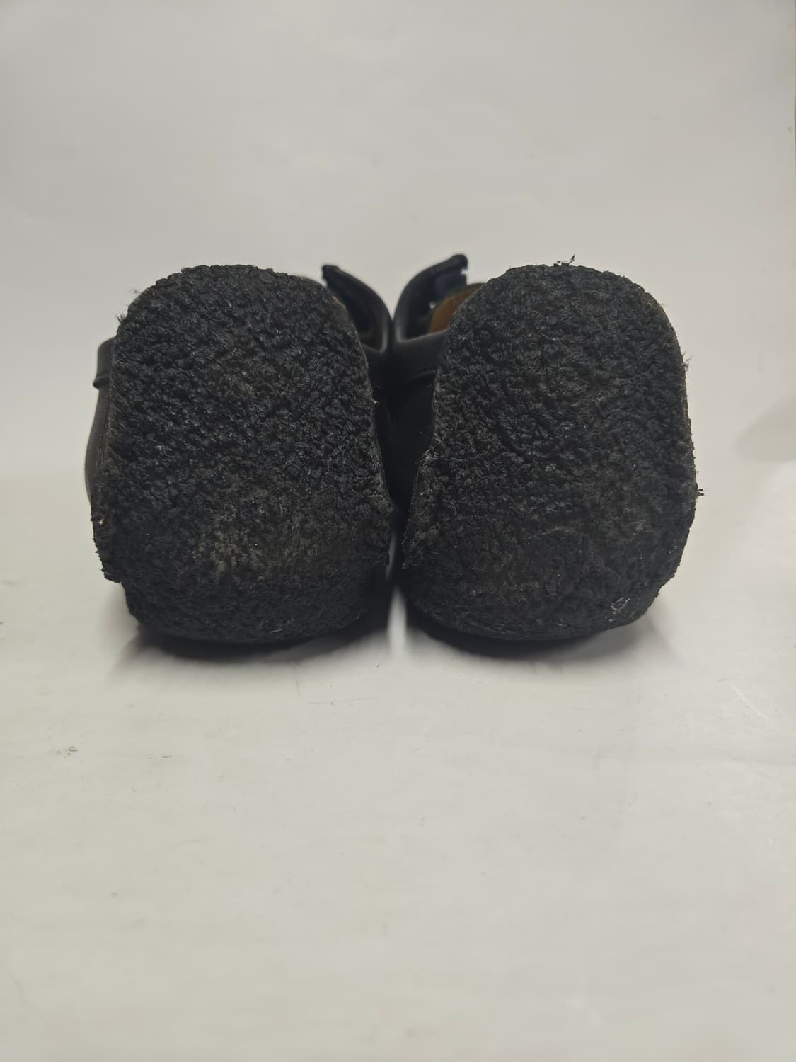 클락스 Wallabee 검정 가죽 uk8 270mm  상품이미지5