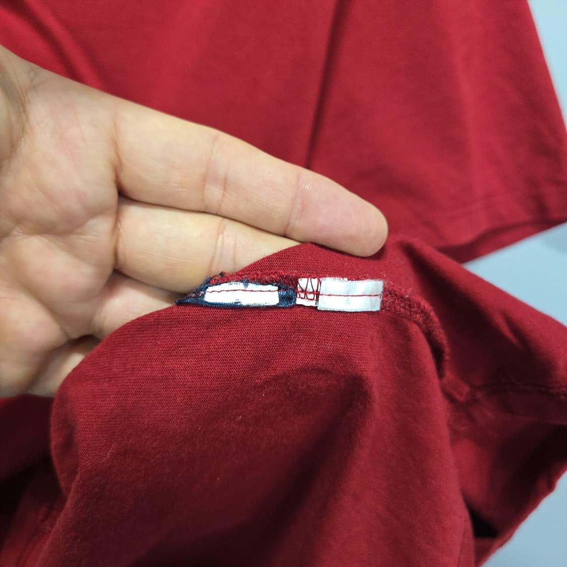 타미힐피거 브이넥 반팔 티셔츠 M 상품이미지5